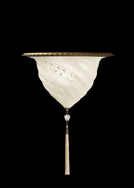 Samarkanda Ceiling Glass from Fortuny Pendants and Chandeliers by Mariano Fortuny