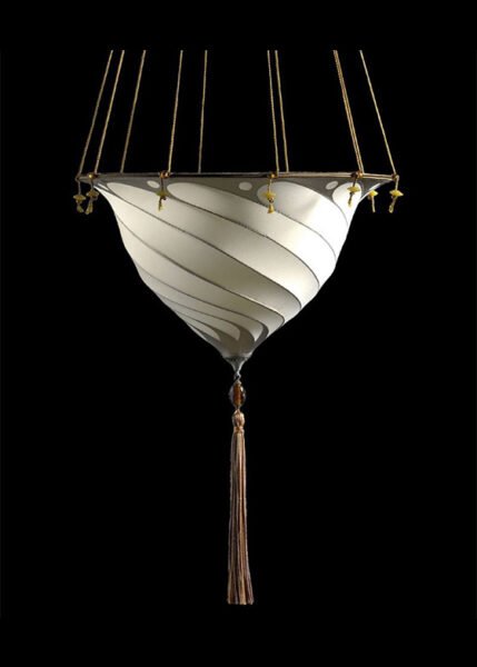 Samarkanda Pendant from Fortuny Pendants and Chandeliers by Mariano Fortuny