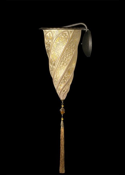 Cesendello Appliqué Glass from Fortuny Wall Lights and Sconces by Mariano Fortuny