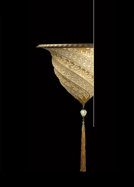 Samarkanda Appliqué Glass from Fortuny Wall Lights and Sconces by Mariano Fortuny