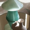 A.D.A. Table Lamp by Tacchini - Shiny Light Blue