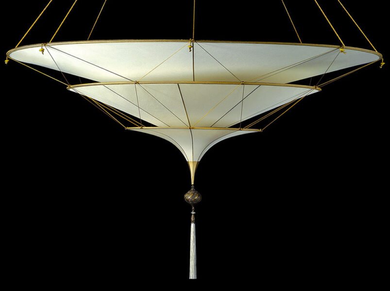 Scheherazade Pendant 3 Tiers by Fortuny