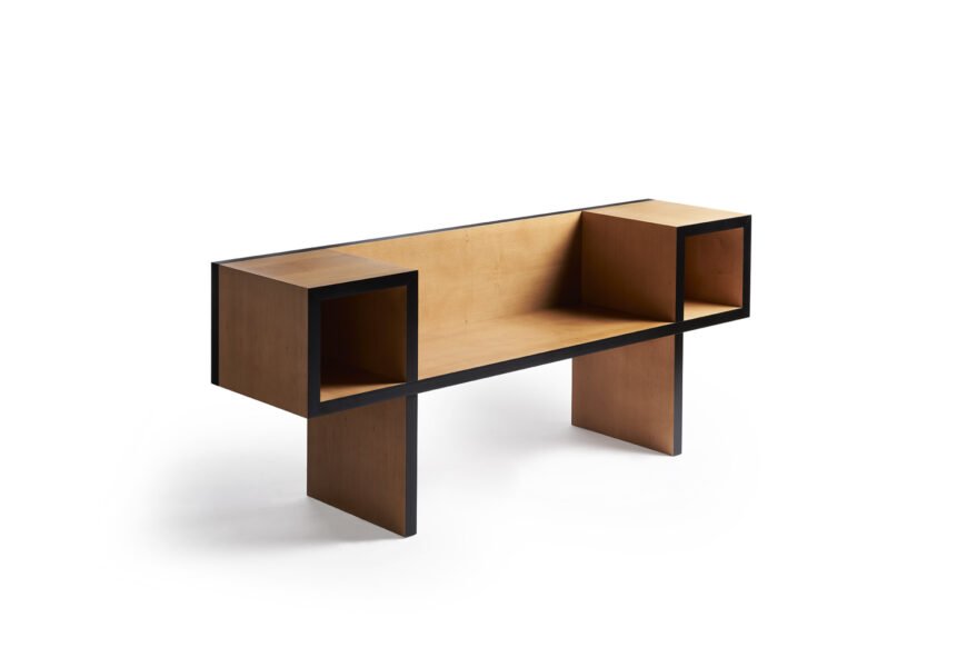 Canton Bench by Franco Raggi for Poltranova