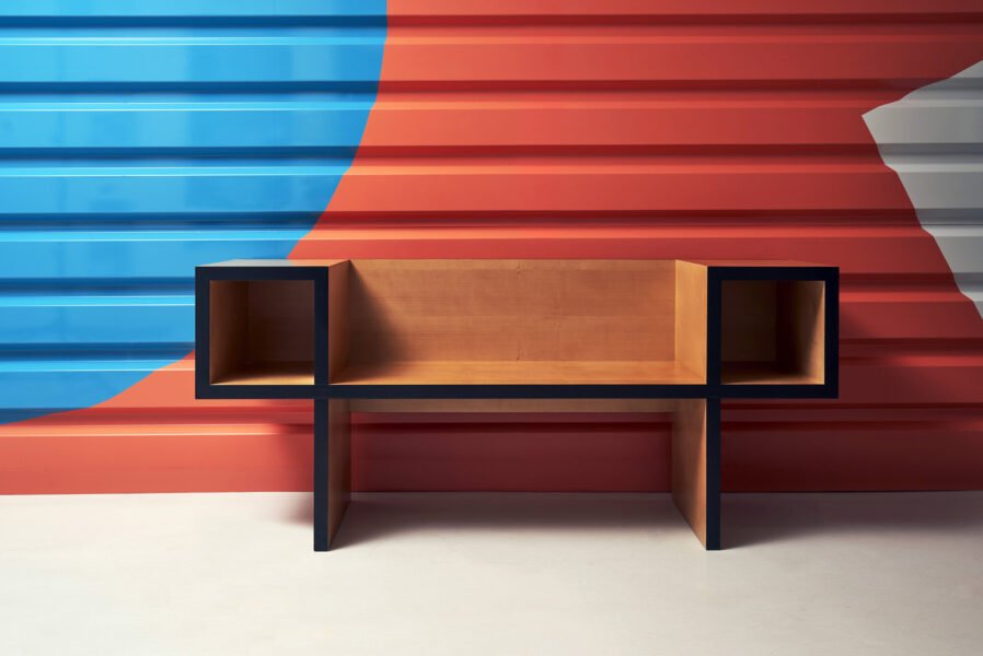 Canton Bench by Franco Raggi for Poltranova