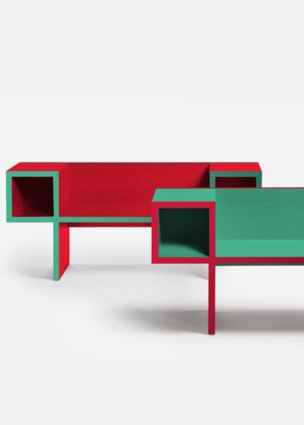 Canton Color Bench Frano Raggi Poltronova