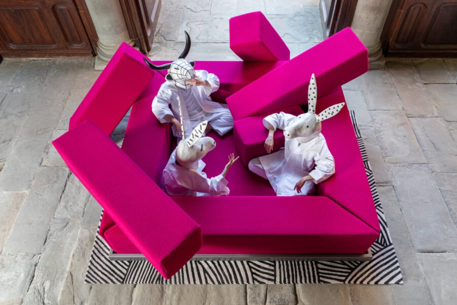 Rumble from Poltronova Sofas by Gianni Pettena