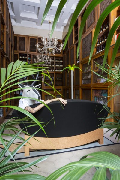 The Mitzi Sofa by Hans Hollein for Poltronova