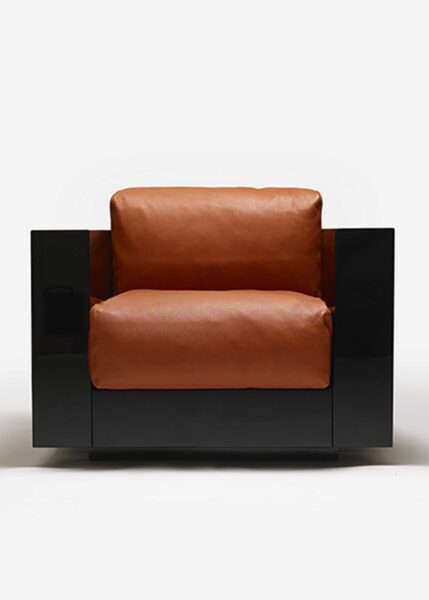 Saratoga Armchair Lella and Massimo Vignelli Poltronova