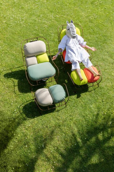 Plasma Armchair from Poltronova Outdoor Chairs by Nigel Coates