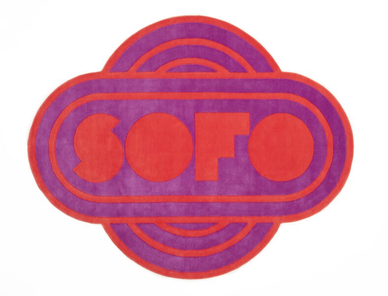 Tappeto Sofo Rug from Poltronova Rugs by Superstudio
