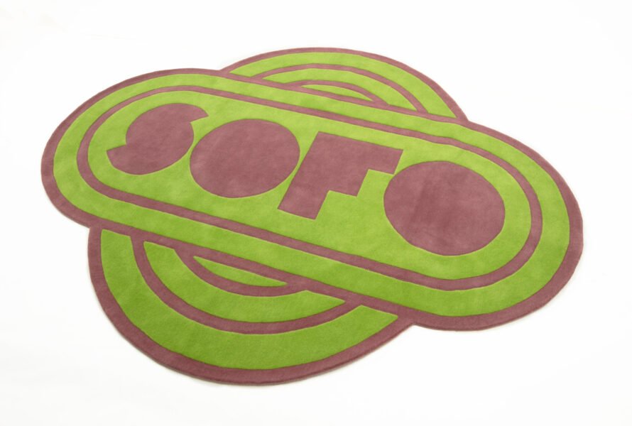 Tappeto Sofo Rug from Poltronova Rugs by Superstudio