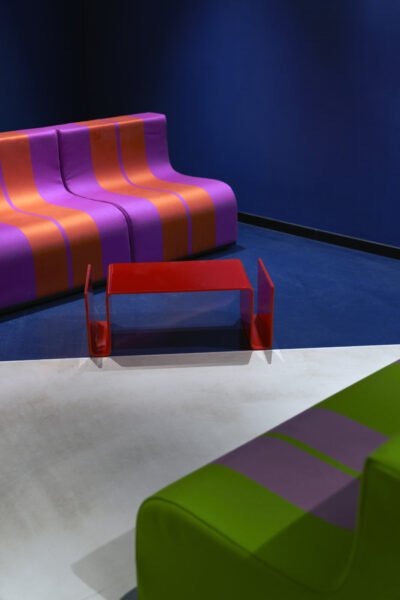 T01 Table in Red by Superstudio