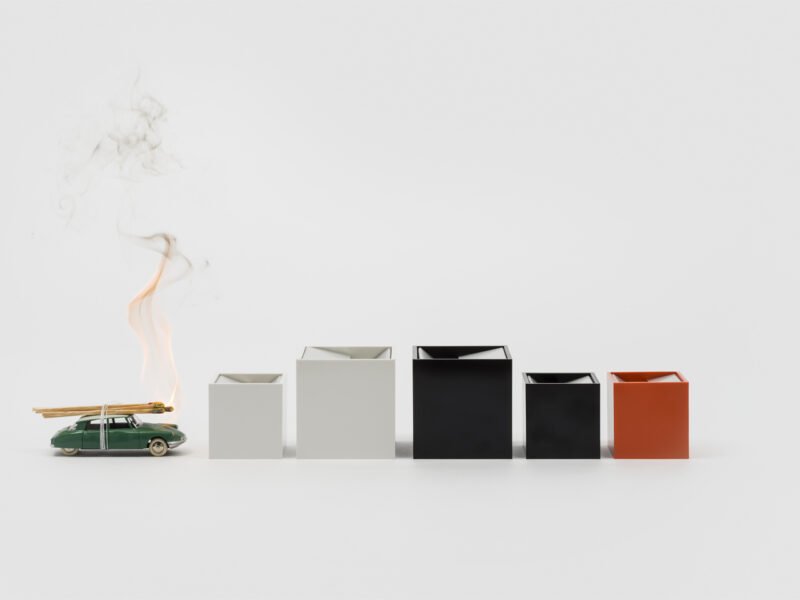 Cubo from Danese Milano Vases + Objects by Bruno Munari