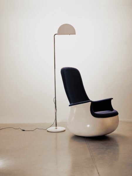 Mezzaluna from DCWéditions Floor Lamps by Bruno Gecchelin
