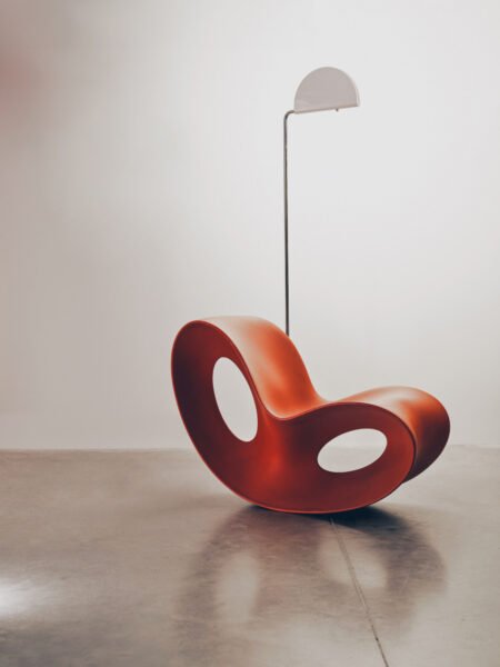 Mezzaluna from DCWéditions Floor Lamps by Bruno Gecchelin