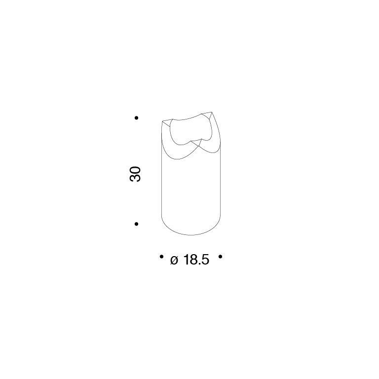 Paros M from Danese Milano Vases + Objects by Enzo Mari