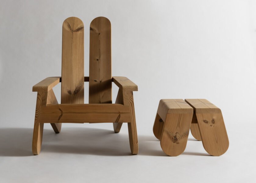 015 Peace Outdoor Lounge Chair by Vaarnii