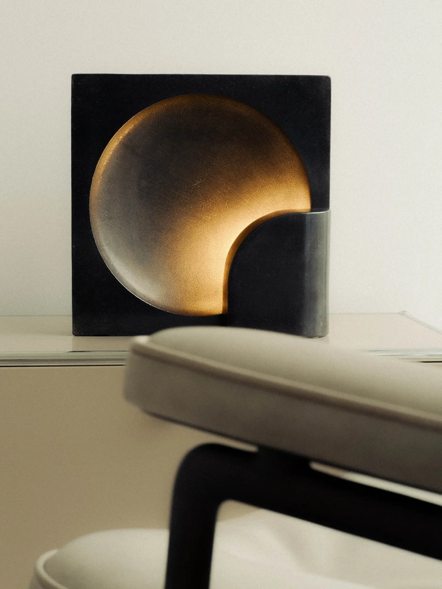 020624_shw_blocksconceblackened-249_copy | rewire Block Sconce from Studio Henry Wilson Table Lamps by Henry Wilson