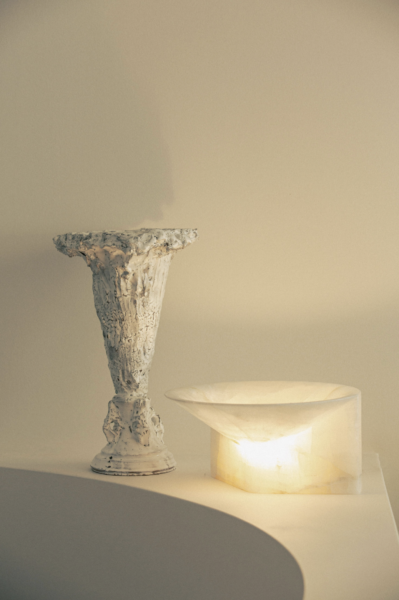 Large Stone Uplight
