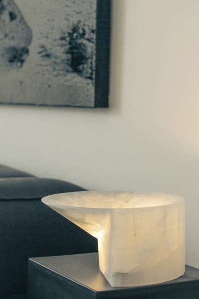 Large Stone Uplight from Studio Henry Wilson Table Lamps by Henry Wilson