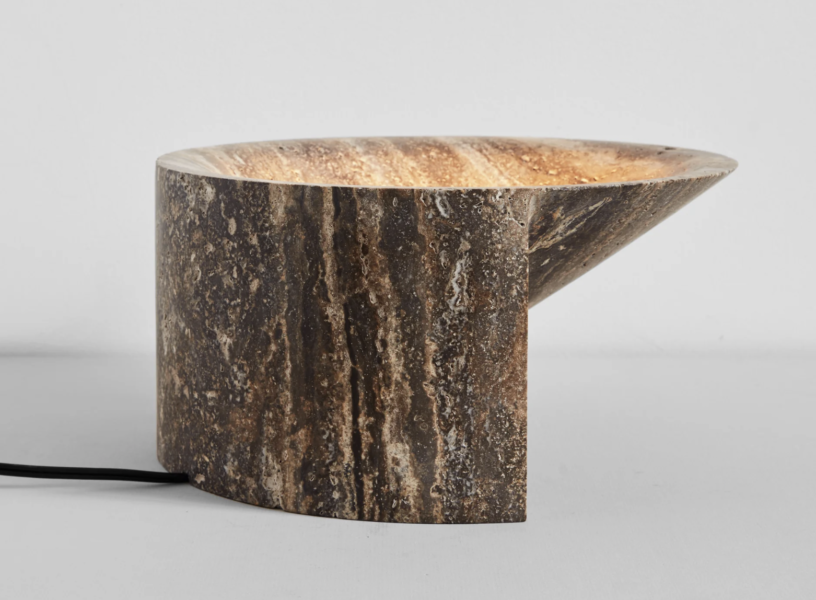 Large Stone Uplight from Studio Henry Wilson Table Lamps by Henry Wilson