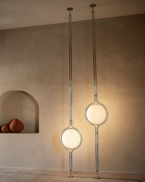 Dana from Tacchini Floor Lamps by Jean-Pierre Garrault and Henri Delord