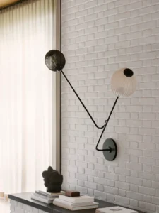 Satellite Wall Lamp By Mathieu Matégot for Gubi
