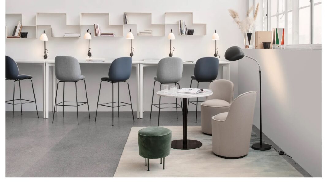 Cobra Floor Lamp By Greta M. Grossman