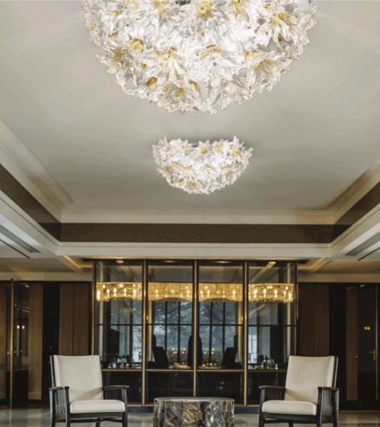Esprit flush-mount by Venini