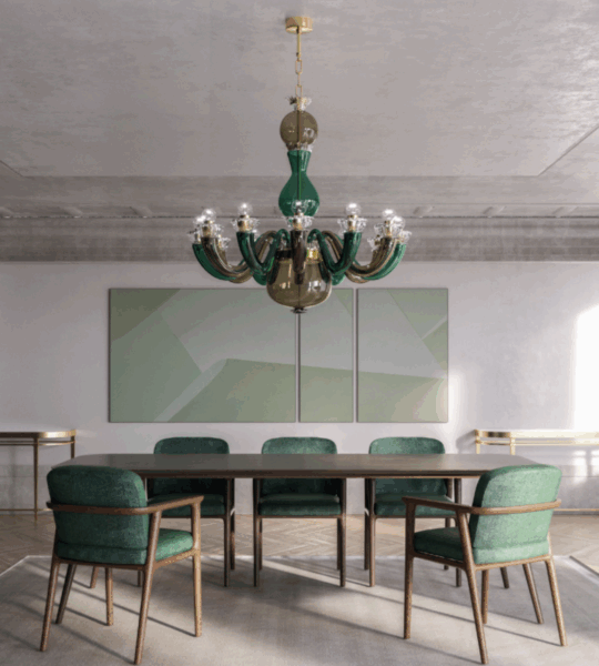 Gio Ponti Chandelier Venini