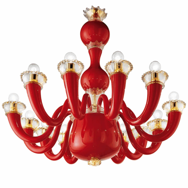 Gio Ponti Chandelier from Venini Pendants and Chandeliers by Gio Ponti