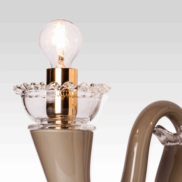 Gio Ponti Wall Light from Venini Wall Lights and Sconces by Gio Ponti