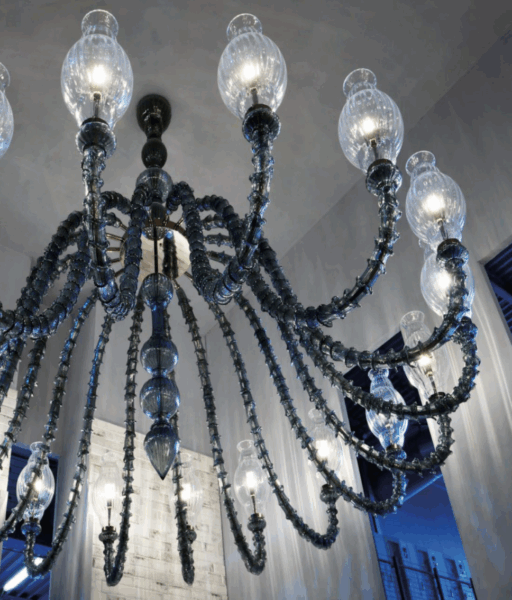 Malipiero Chandelier from Venini Pendants and Chandeliers by Venini