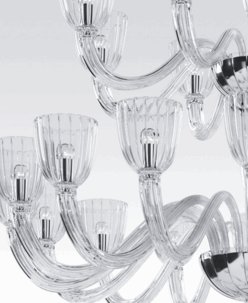 Martinengo Chandelier from Venini Pendants and Chandeliers by Venini
