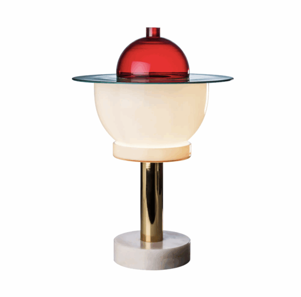 Nopuram from Venini Table Lamps by Ettore Sottsass