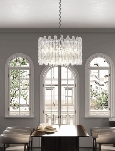 Poliedri Chandelier Venini