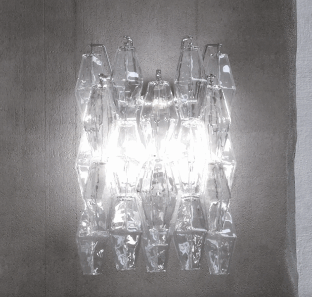 Poliedri Wall Light from Venini Wall Lights and Sconces by Carlo Scarpa