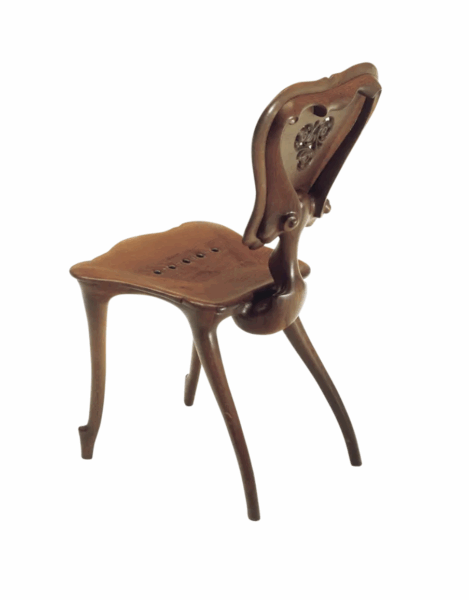 Calvet Chair from BD Barcelona Chairs by Antoni Gaudí
