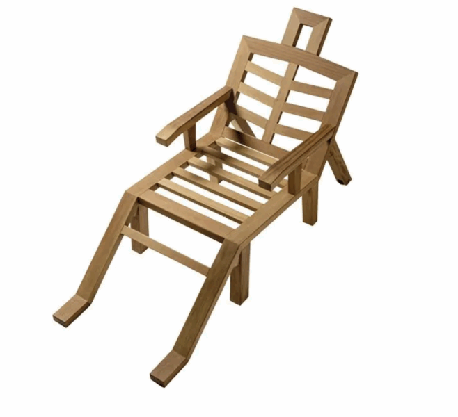 Portlligat Sunbed from BD Barcelona Outdoor Chairs by Salvador Dali