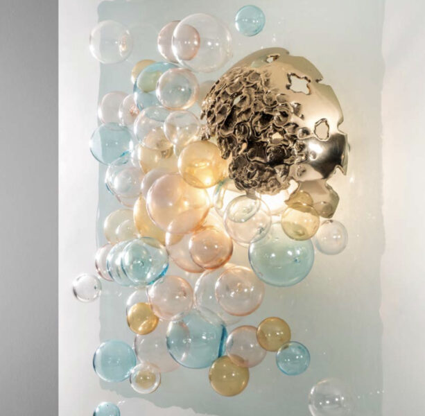 Bolle in Aria from Esperia Wall Lights and Sconces by Angelo Brotto