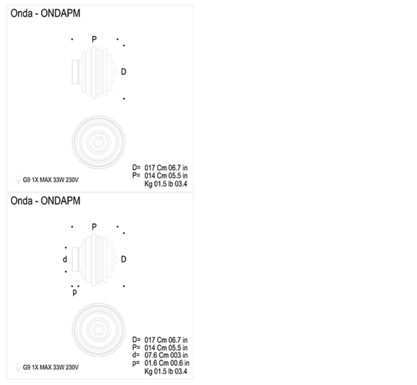 Screenshot - rewire Onda Wall Light from Mazzega 1946 Wall Lights and Sconces by Giovanni Barbato