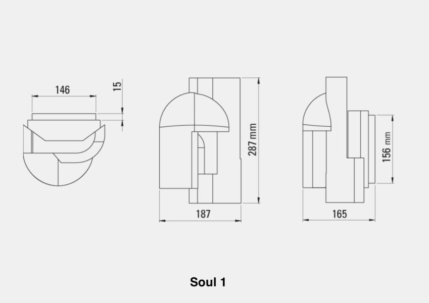 Soul from DCWéditions Wall Lights and Sconces by Charles Kalpakian