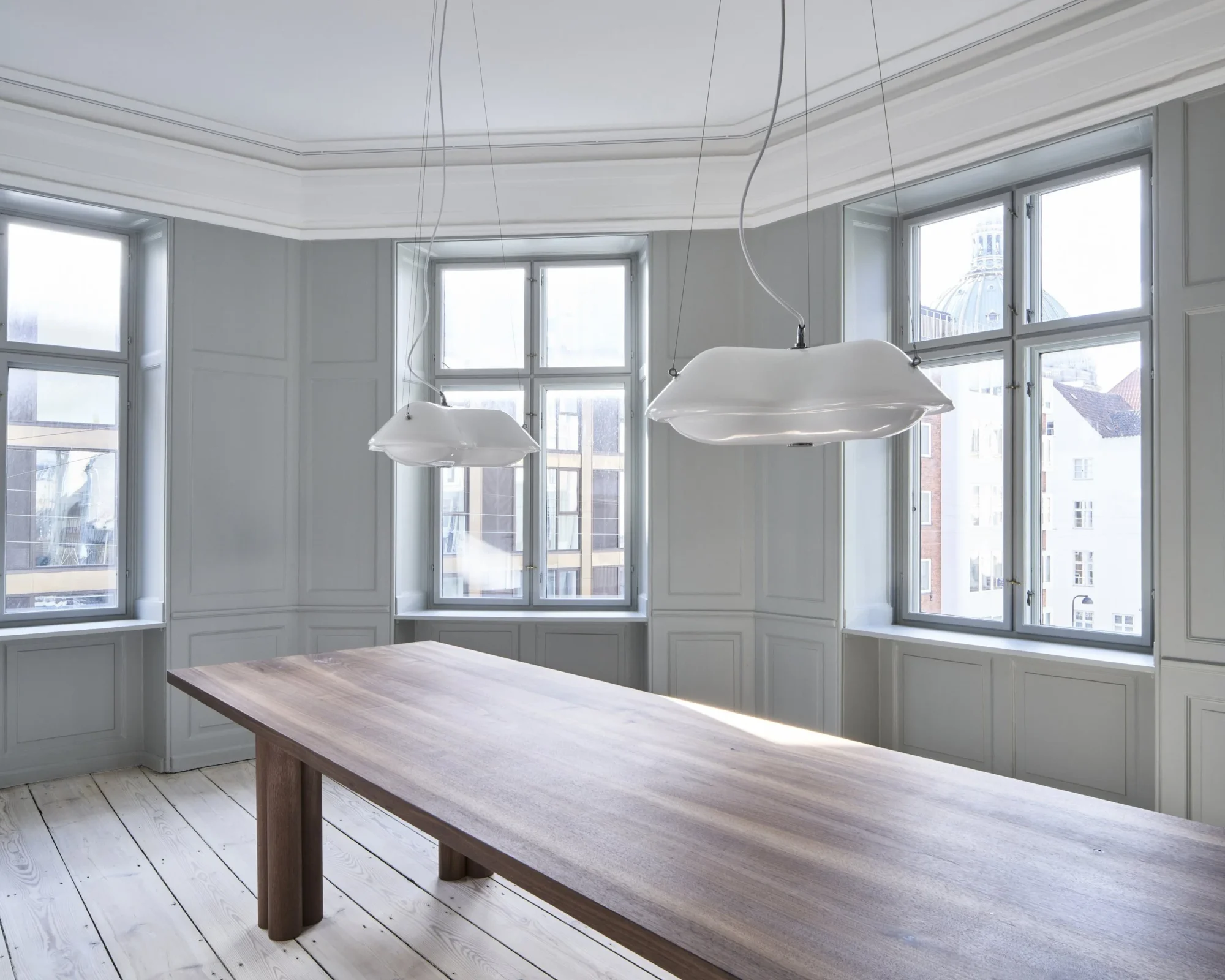 Ga1 Interior - rewire GA1 Pendant by Gunnar Asplund for Blond from Blond Pendants and Chandeliers by Gunnar Asplund