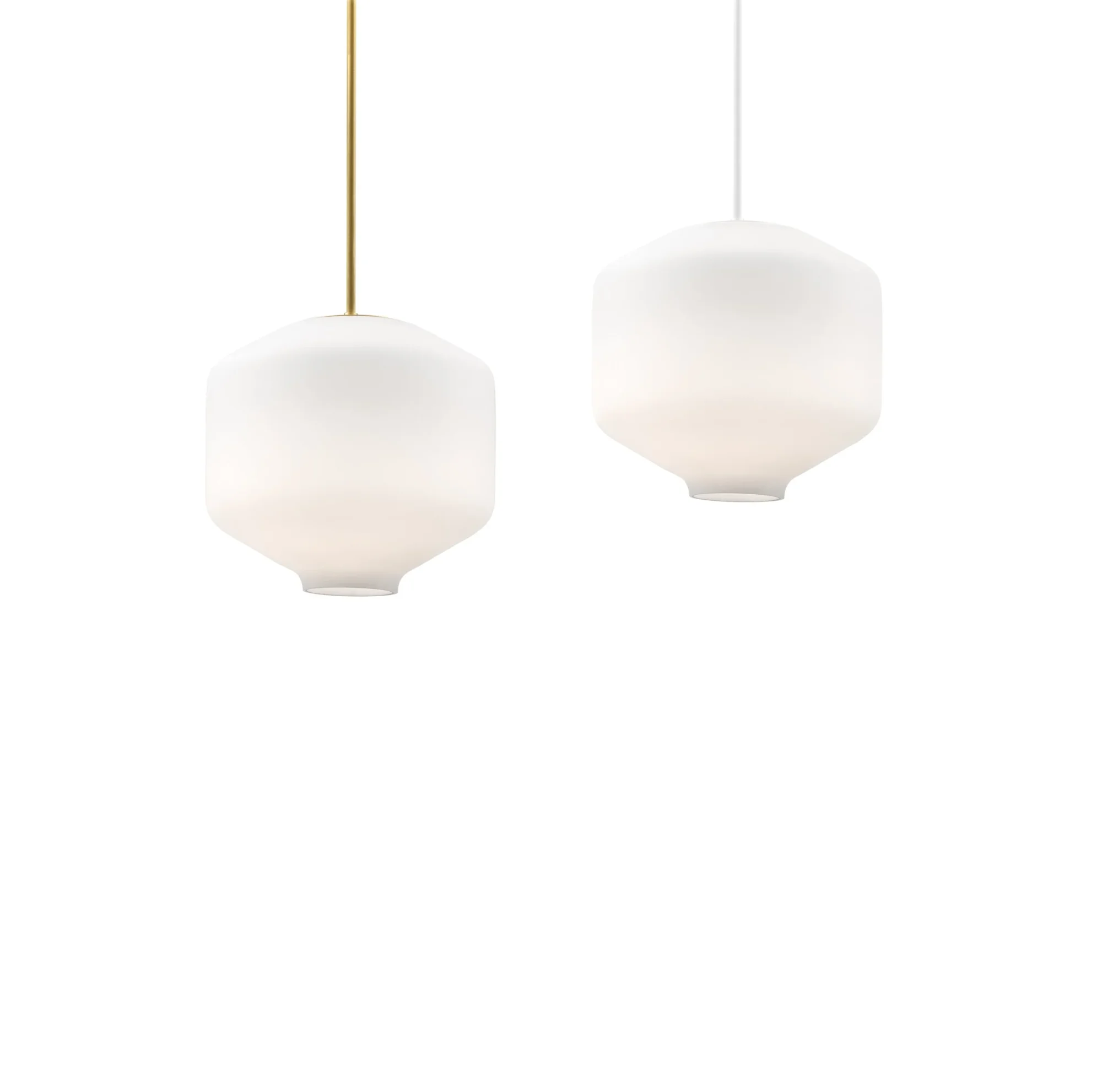 Ga7+brass_offwhite - rewire GA7 Pendant by Gunnar Asplund for Blond from Blond Pendants and Chandeliers by Gunnar Asplund