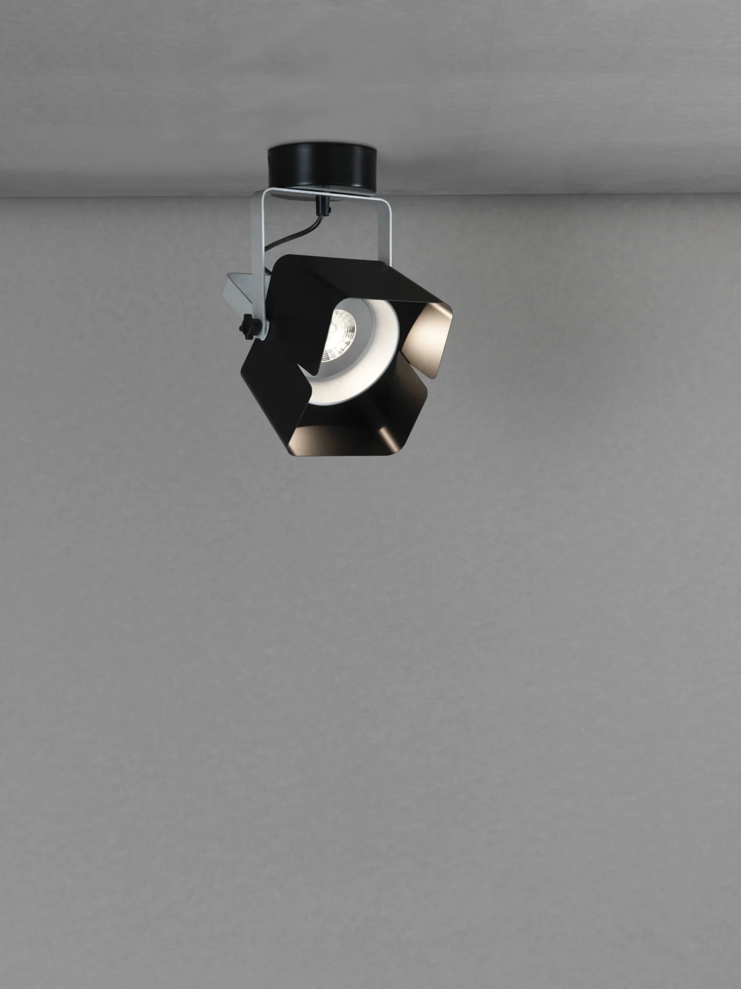 Yk100ak+1 1 - rewire YK100AK Ceiling Light by Yrjö Kukkapuro for Blond from Blond Flush Mounts by Yrjö Kukkapuro