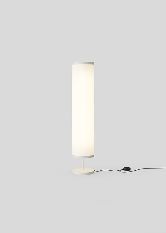 Astep_packshots_isol_30_floor_126_148_white_on - rewire Isol Floor 30/126 from Astep Floor Lamps by David Thulstrup