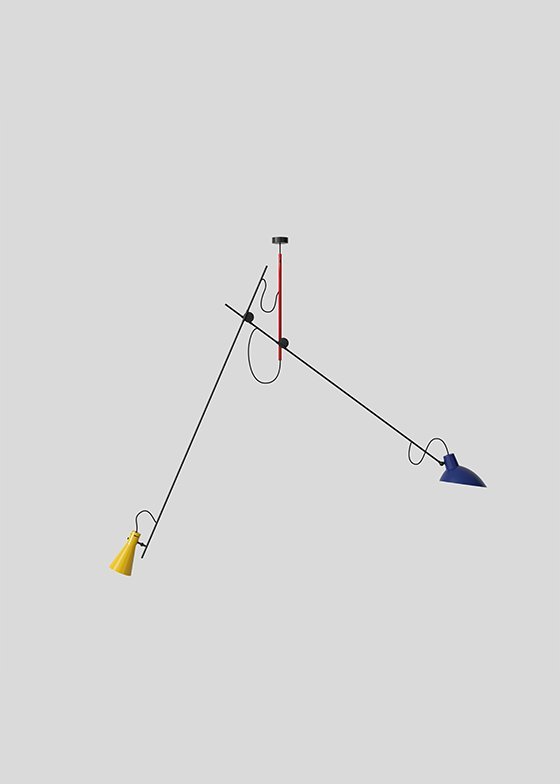 Astep_vv-cinquanta_suspension_mondrian - rewire VV Cinquanta Suspension from Astep Excluded by Vittoriano Viganó