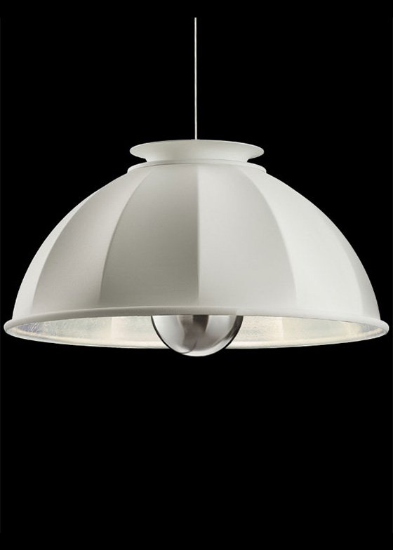 Fortuny-cupola-76-lamp-white-silver-leaf - rewire Cupola 76 from Fortuny Excluded by Mariano Fortuny
