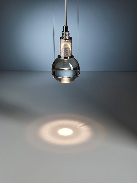 Hl3s81-led-2 - rewire Le Tre Streghe Hanging Lamp from Tecnolumen Excluded by Günter Leuchtmann