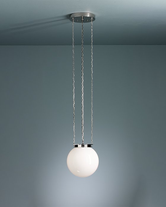 Hmb27_250-ni - rewire Bauhaus Pendant Lamp HMB 27 from Tecnolumen Excluded by Marianne Brandt